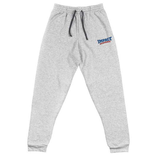 Performance | Embroidered Joggers | Impact Academy | Icon Logo