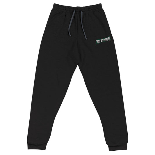 Performance | Embroidered Joggers | Kansas City Surge | High Voltage Logo