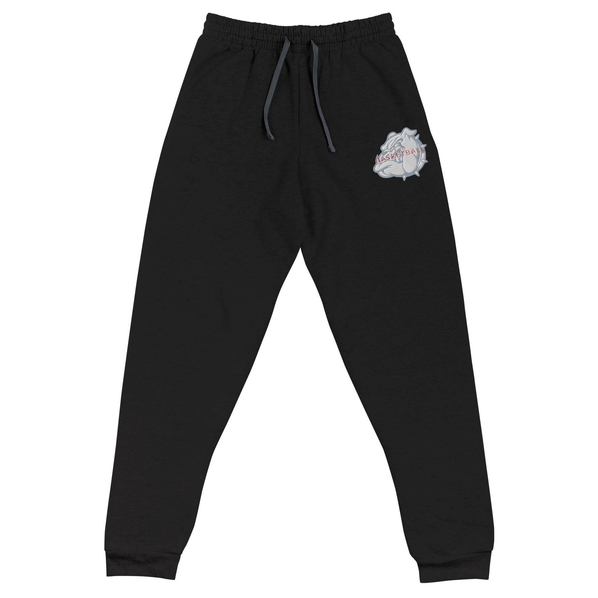 Performance | Embroidered Joggers | Lynn English Cheerleading | Bulldogs Basketball Logo