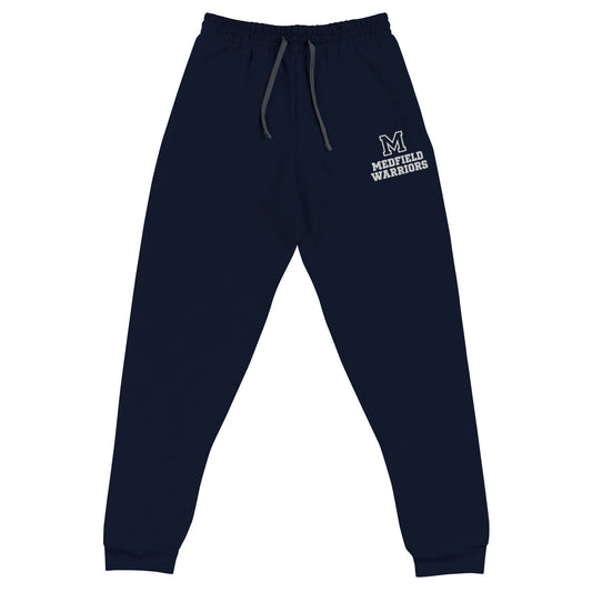 Performance | Embroidered Joggers | Medfield Softball | Badge Logo