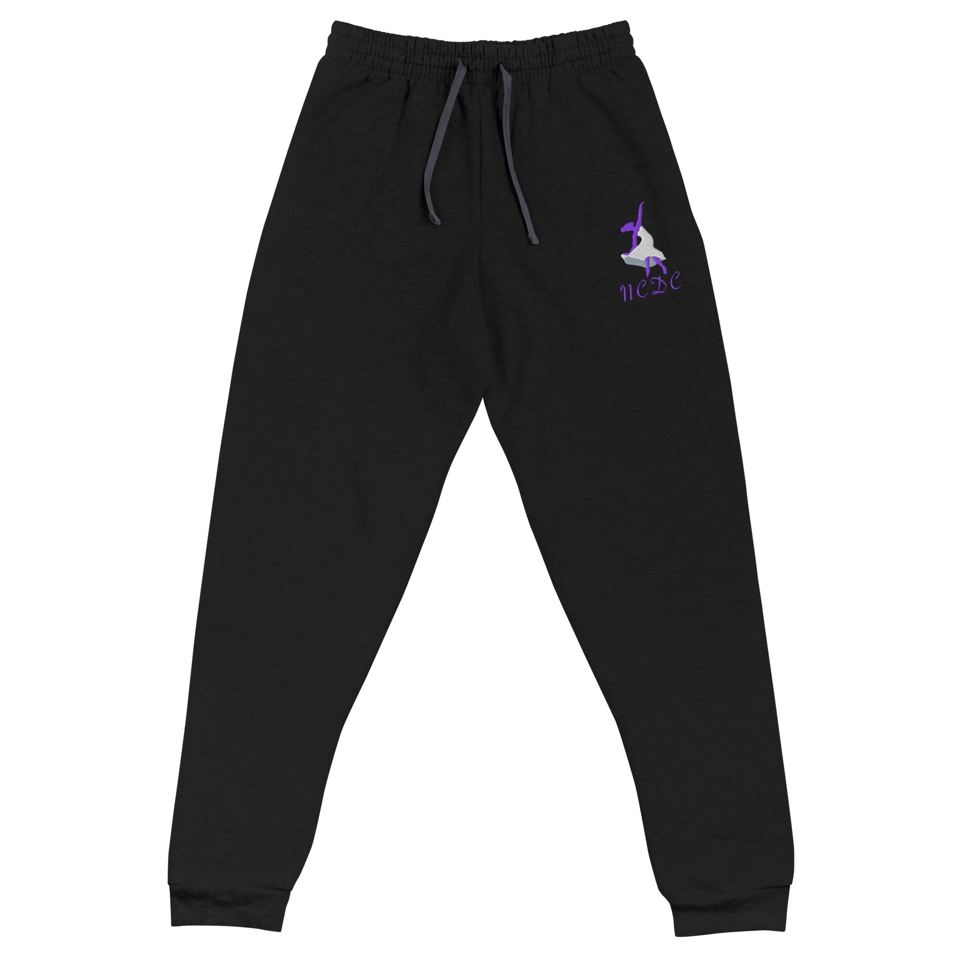 Performance | Embroidered Joggers | New Creations Dance Company | NCDC Logo