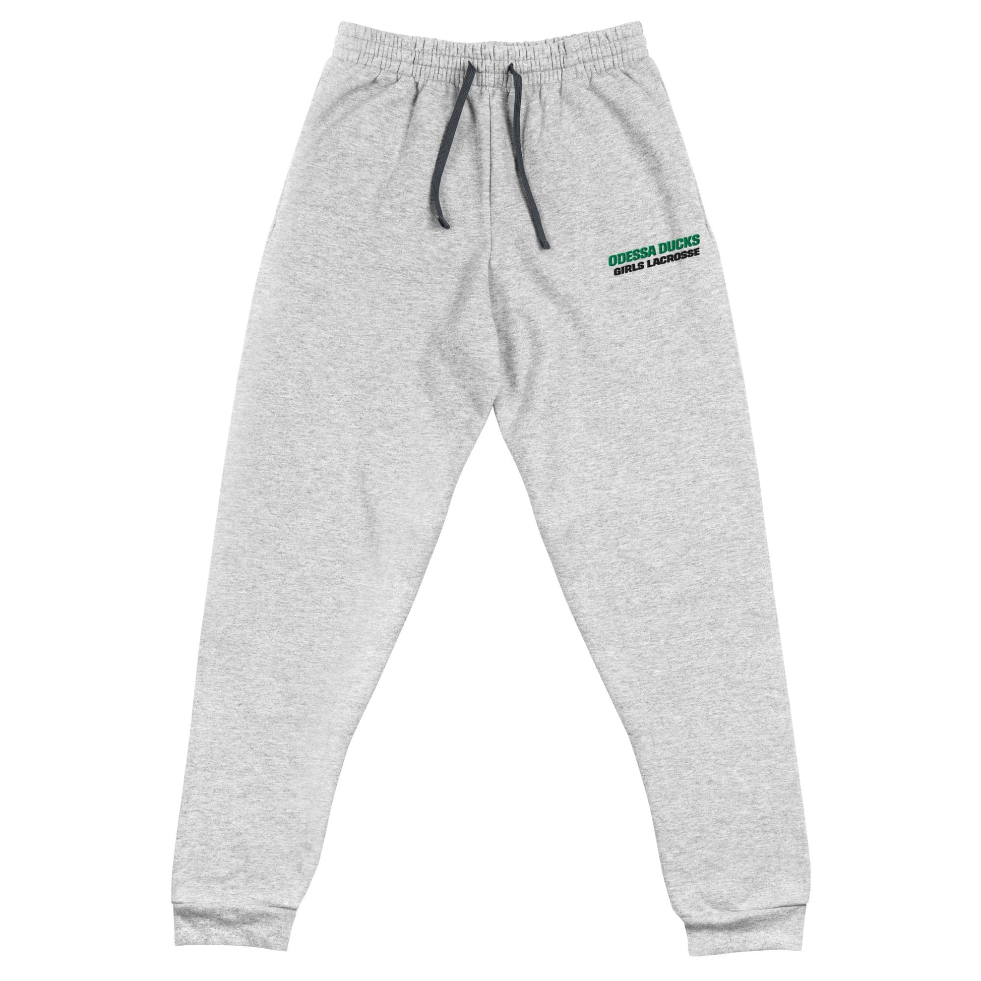 Performance | Embroidered Joggers | Odessa Girls Lacrosse | Duck Sticks Logo