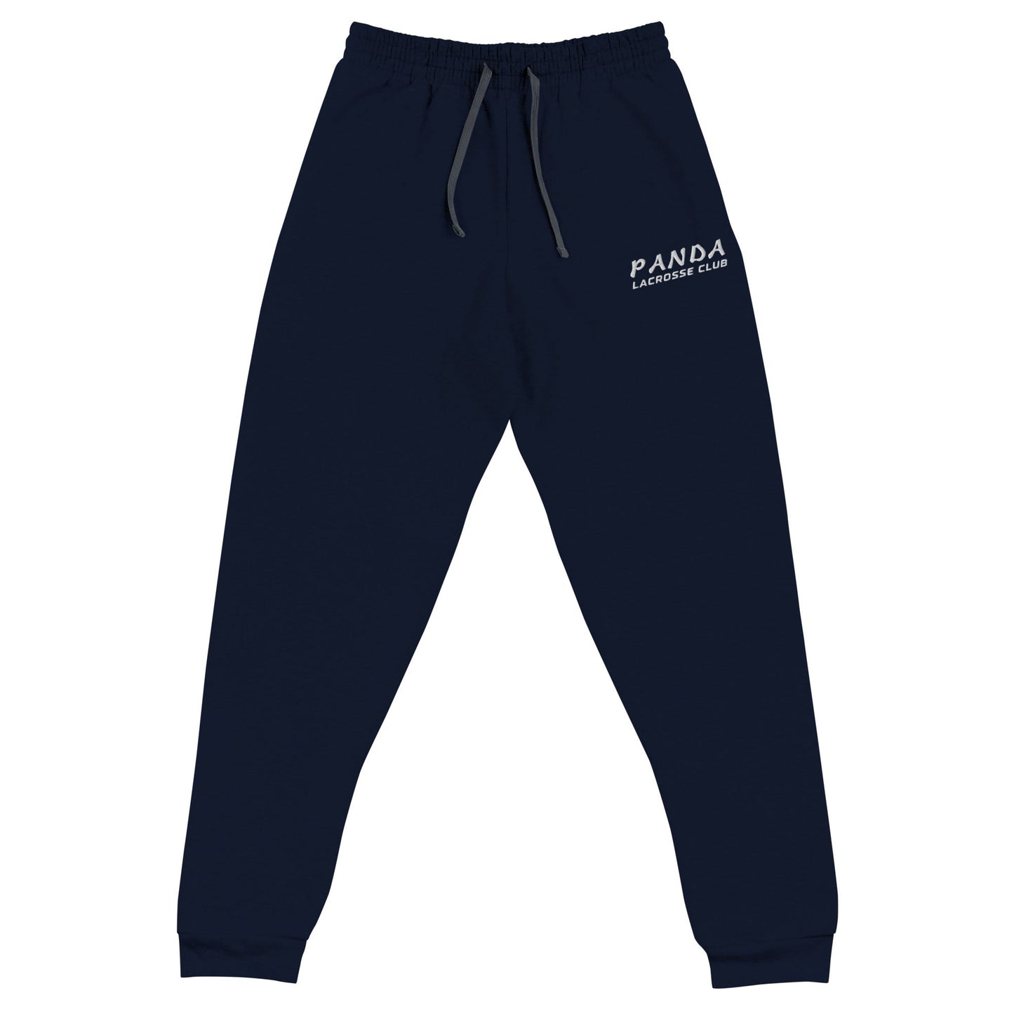 Performance | Embroidered Joggers | Panda Lacrosse Club | Crest Logo