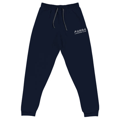 Performance | Embroidered Joggers | Panda Lacrosse Club | Crest Logo