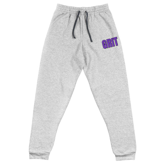 Performance | Embroidered Joggers | Pure Grit Softball | Purple Logo
