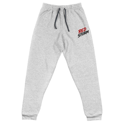 Performance | Embroidered Joggers | Red Storm | Crest Logo