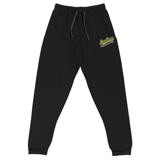 Performance | Embroidered Joggers | San Juan Track and Field | Script Logo