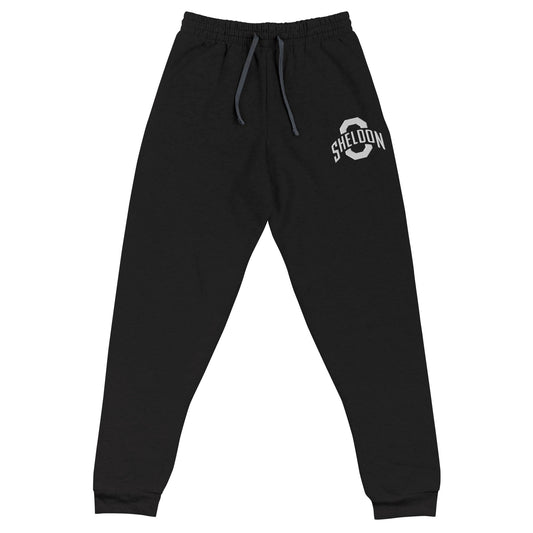 Performance | Embroidered Joggers | Sheldon Dance Team | Crest Logo