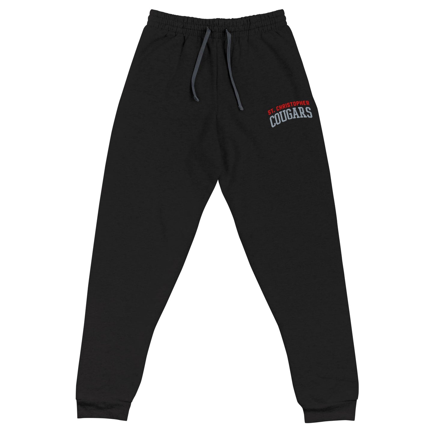 Performance | Embroidered Joggers | St. Christopher Cougars | Classic Logo