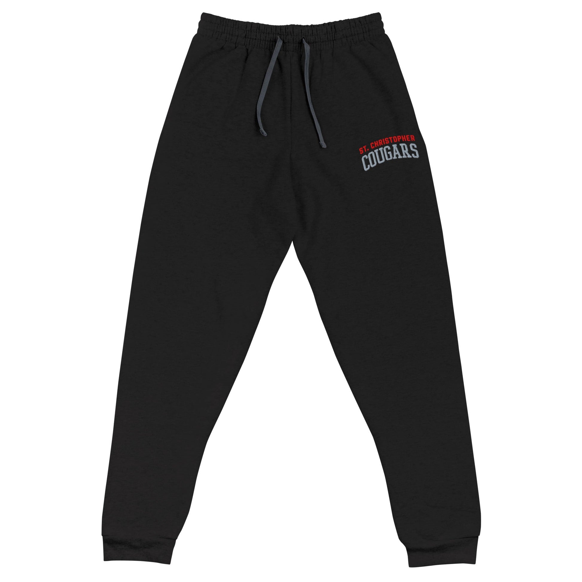 Performance | Embroidered Joggers | St. Christopher Cougars | Classic Logo