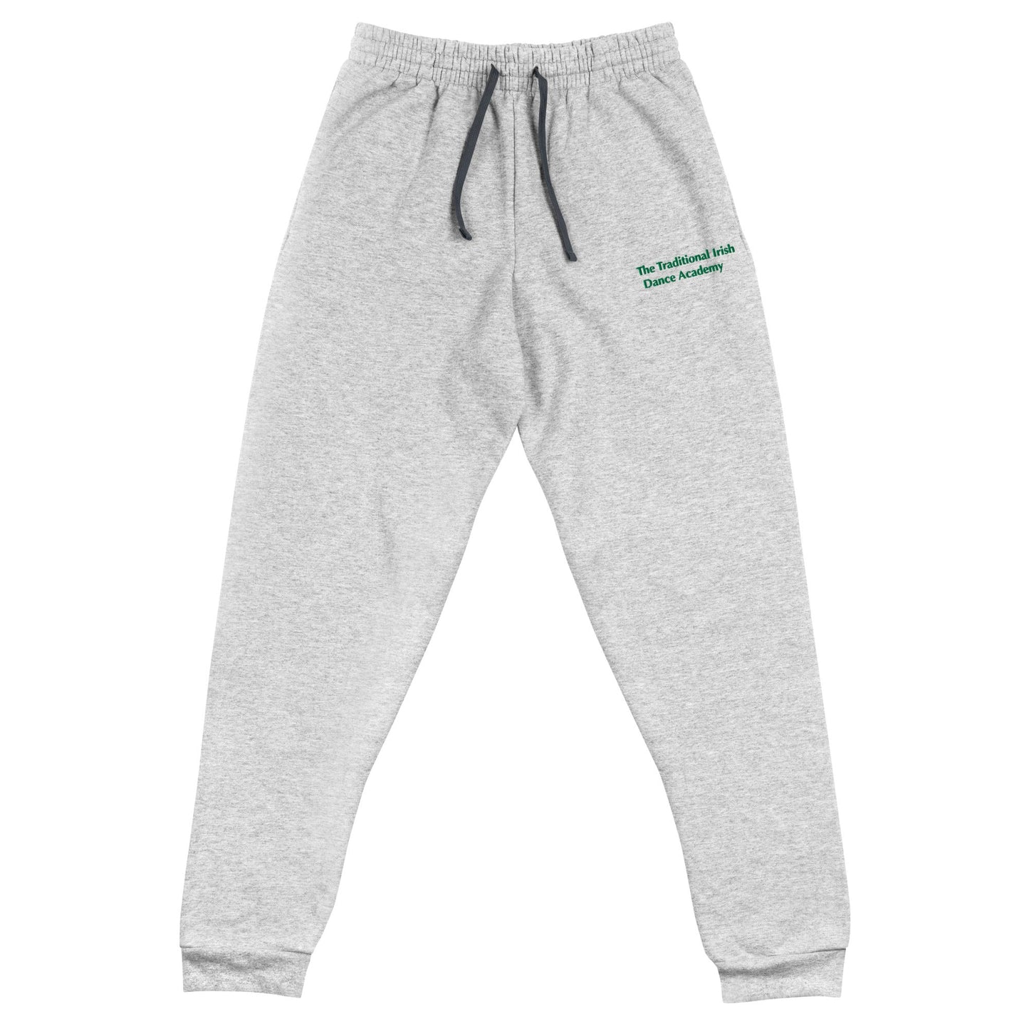 Performance | Embroidered Joggers | The Traditional Irish Dance Academy | Logo