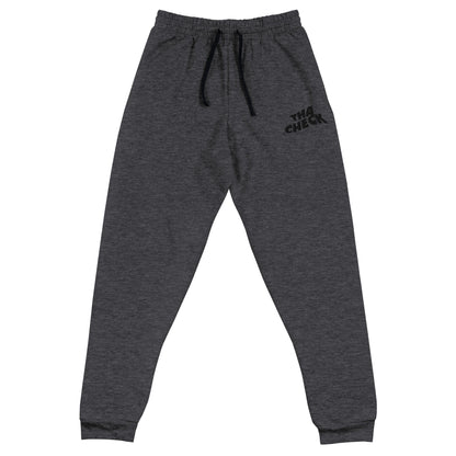 Performance | Embroidered Joggers | Uncheckable | White Alt Logo