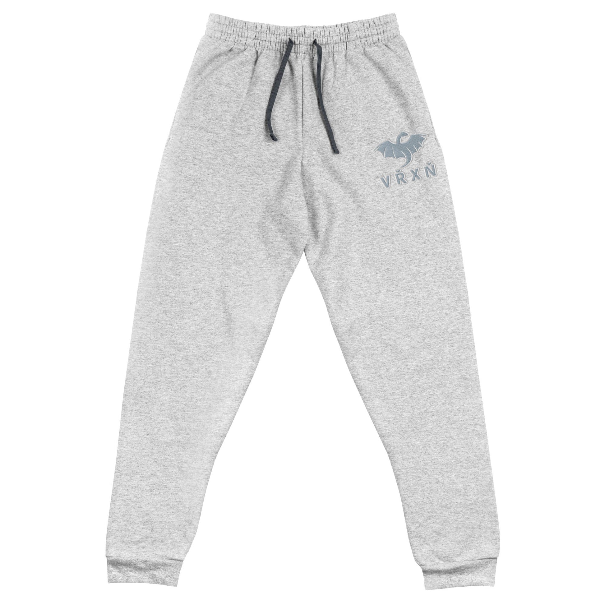 Performance | Embroidered Joggers | VŘXŇ | Ancient Modern Logo