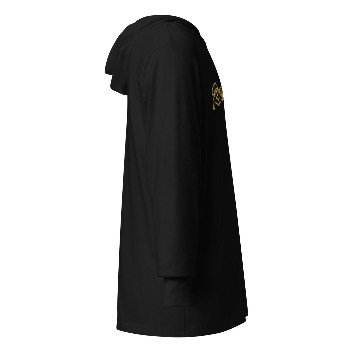 Performance | Hooded Long Sleeve T Shirt | 12U Riverview Raiders | Emblem Logo