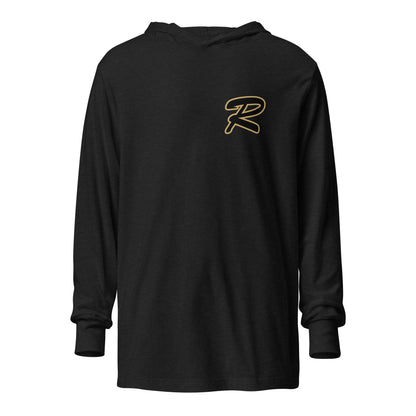 Performance | Hooded Long Sleeve T Shirt | 12U Riverview Raiders | Mark Logo