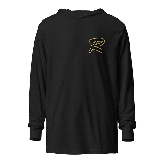 Performance | Hooded Long Sleeve T Shirt | 12U Riverview Raiders | Mark Logo