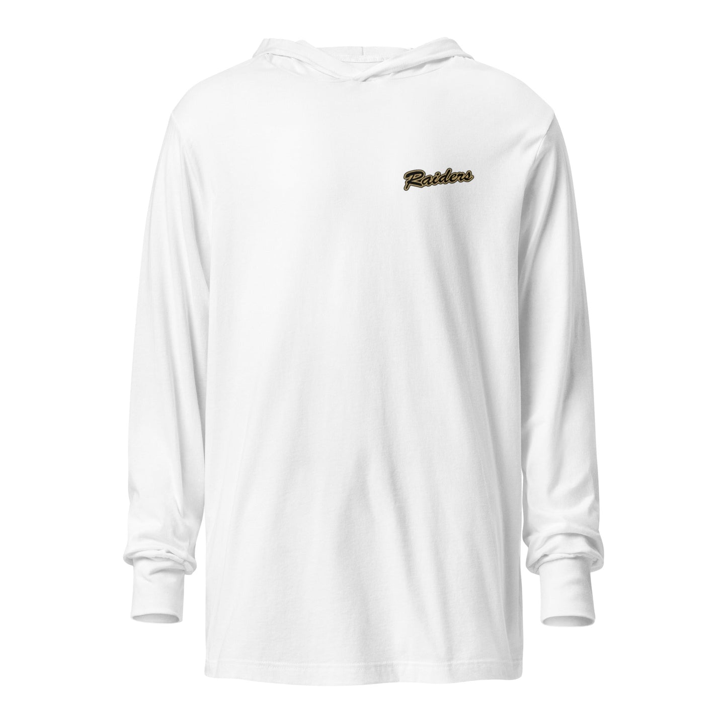 Performance | Hooded Long Sleeve T Shirt | 12U Riverview Raiders | Script Logo