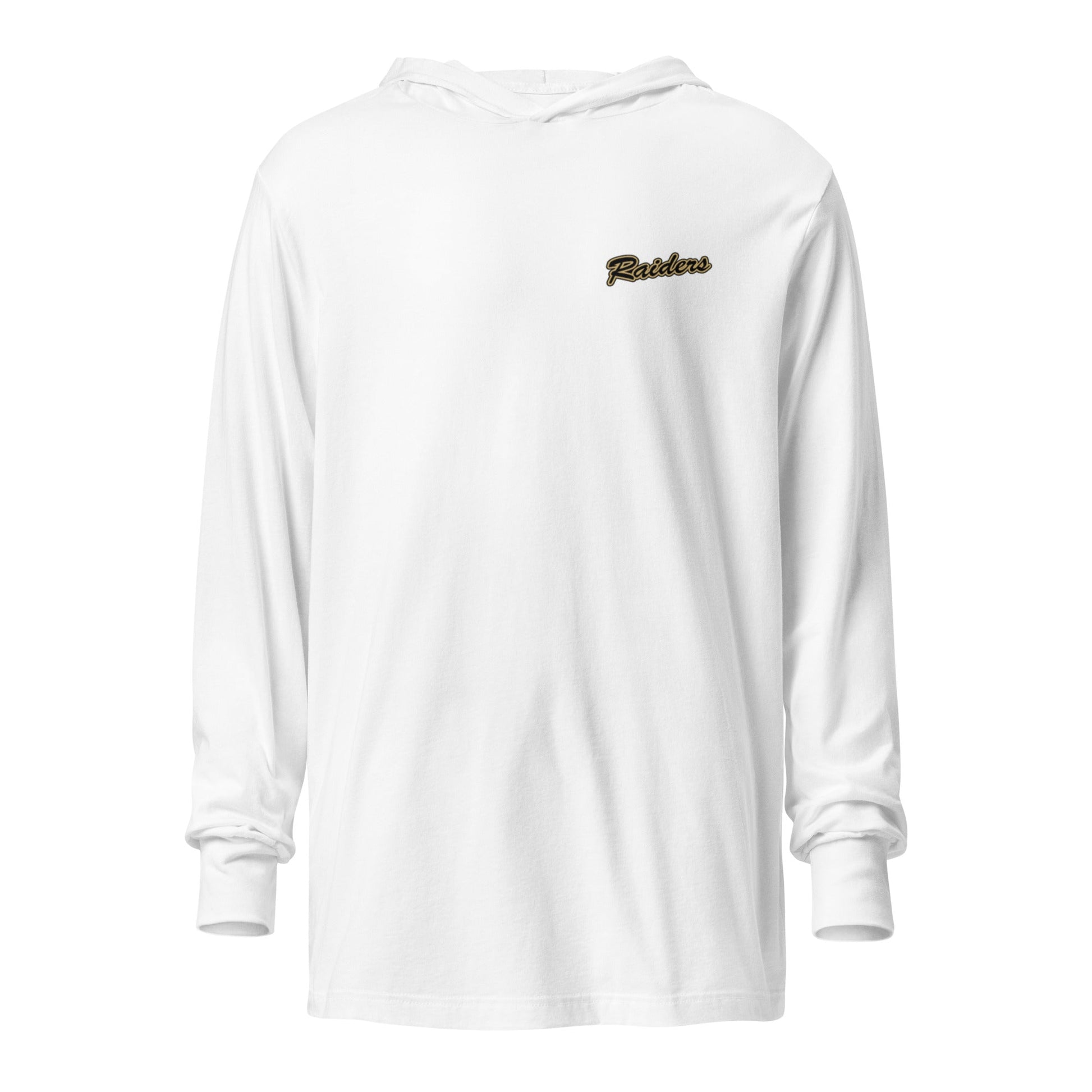 Performance | Hooded Long Sleeve T Shirt | 12U Riverview Raiders | Script Logo