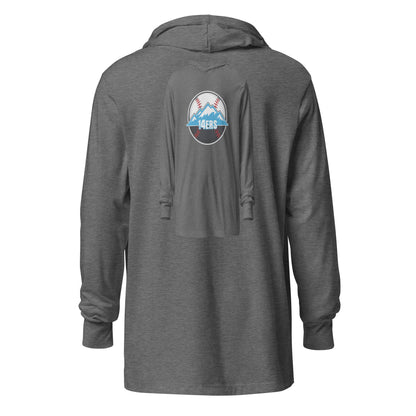 Performance | Hooded Long Sleeve T Shirt | 14ers Baseball | Athletics Logo