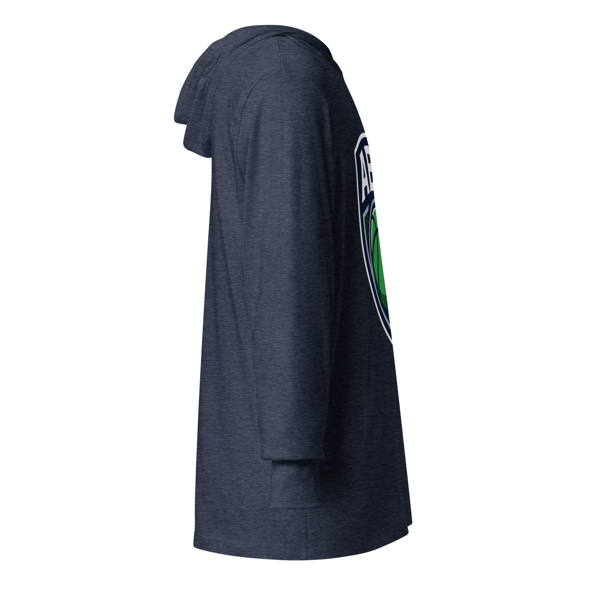 Performance | Hooded Long Sleeve T Shirt | A Better Way Basketball Program | Shield Logo