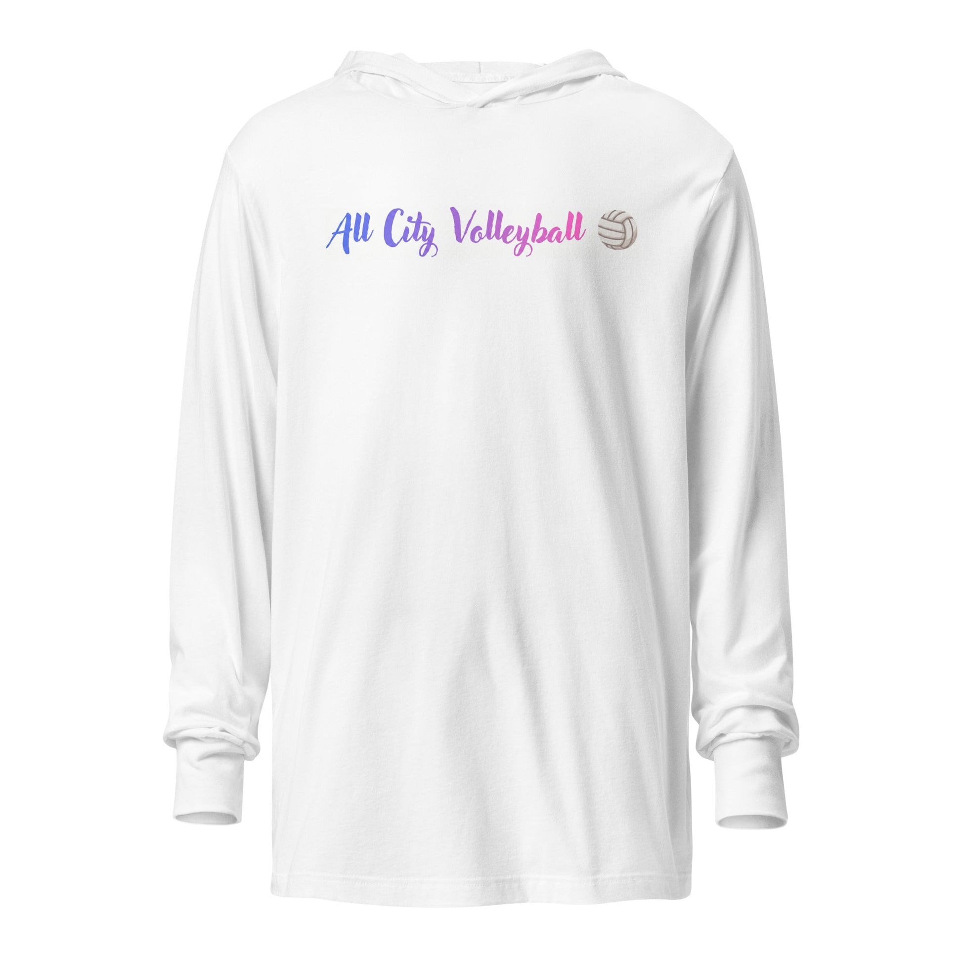 Performance | Hooded Long Sleeve T Shirt | All City Volleyball Club