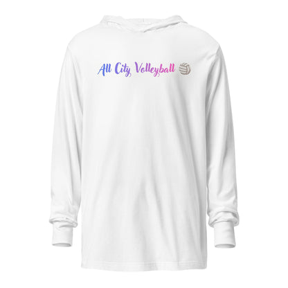 Performance | Hooded Long Sleeve T Shirt | All City Volleyball Club