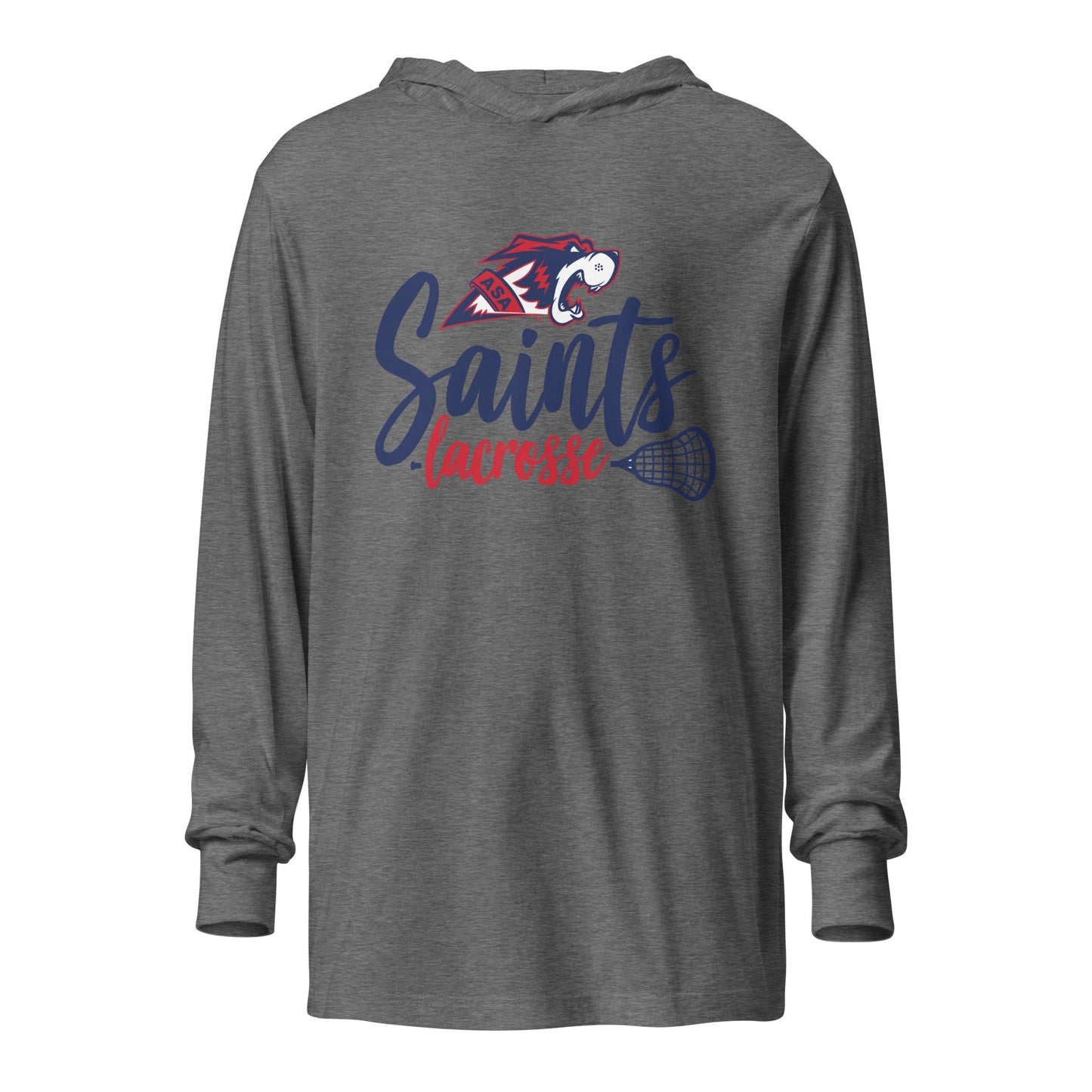 Performance | Hooded Long Sleeve T Shirt | All Saints Academy Lacrosse