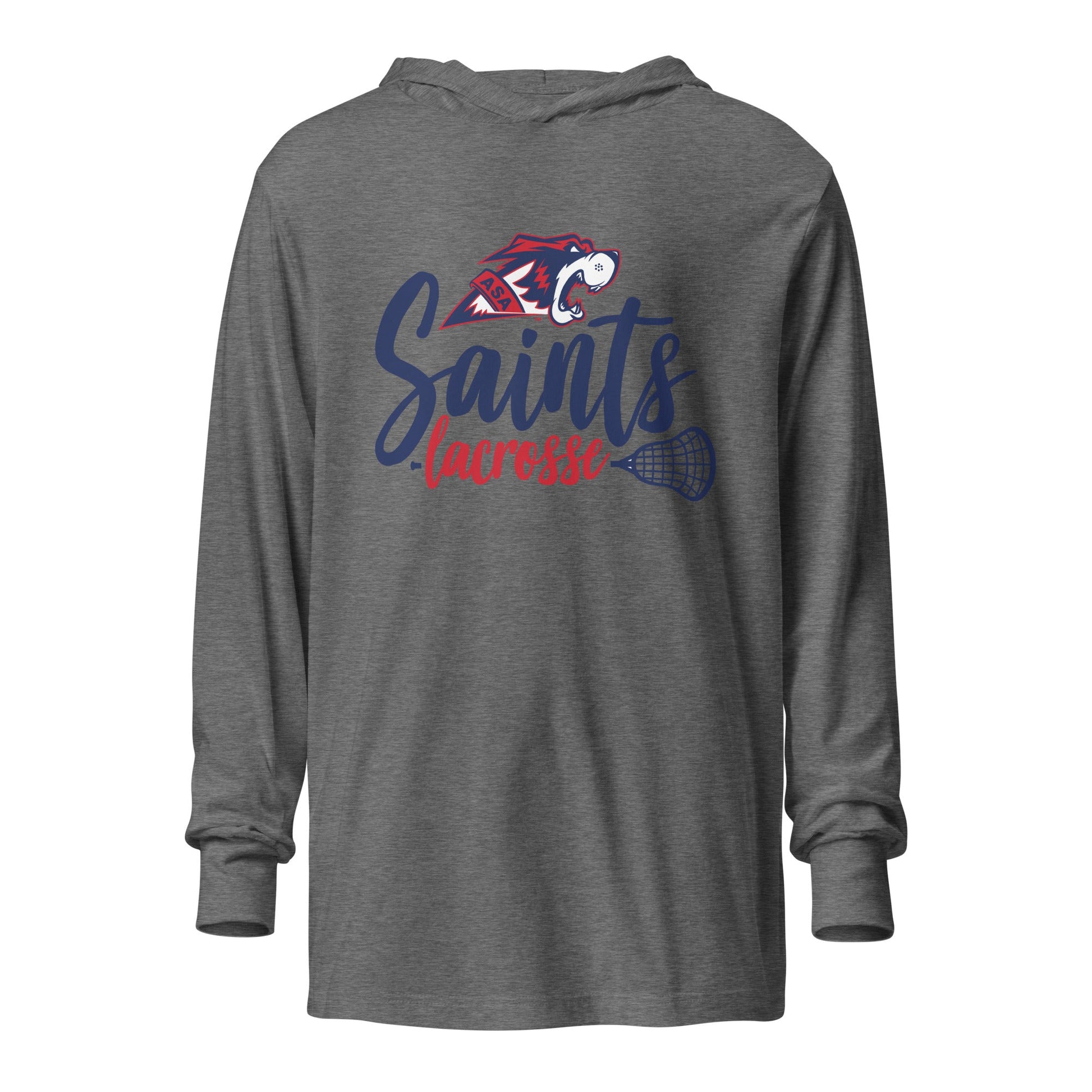 Performance | Hooded Long Sleeve T Shirt | All Saints Academy Lacrosse