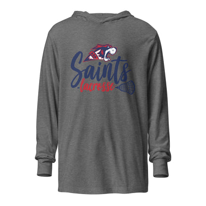 Performance | Hooded Long Sleeve T Shirt | All Saints Academy Lacrosse