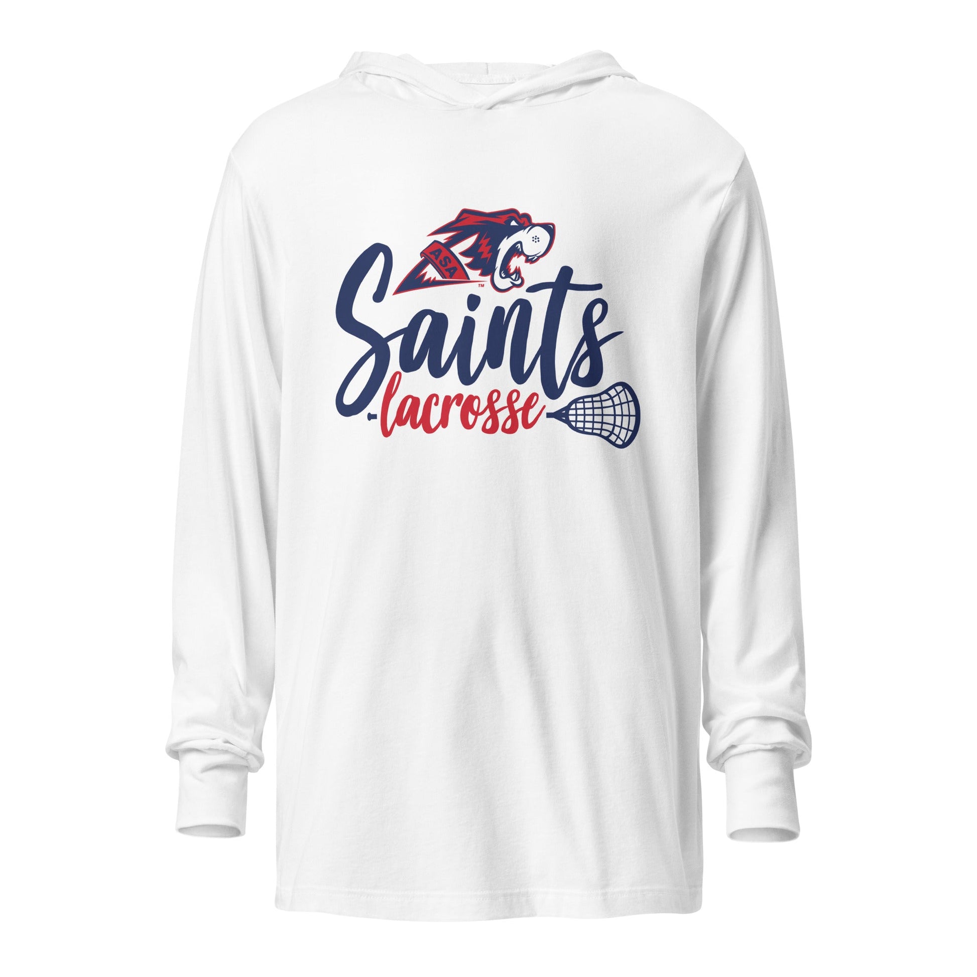 Performance | Hooded Long Sleeve T Shirt | All Saints Academy Lacrosse