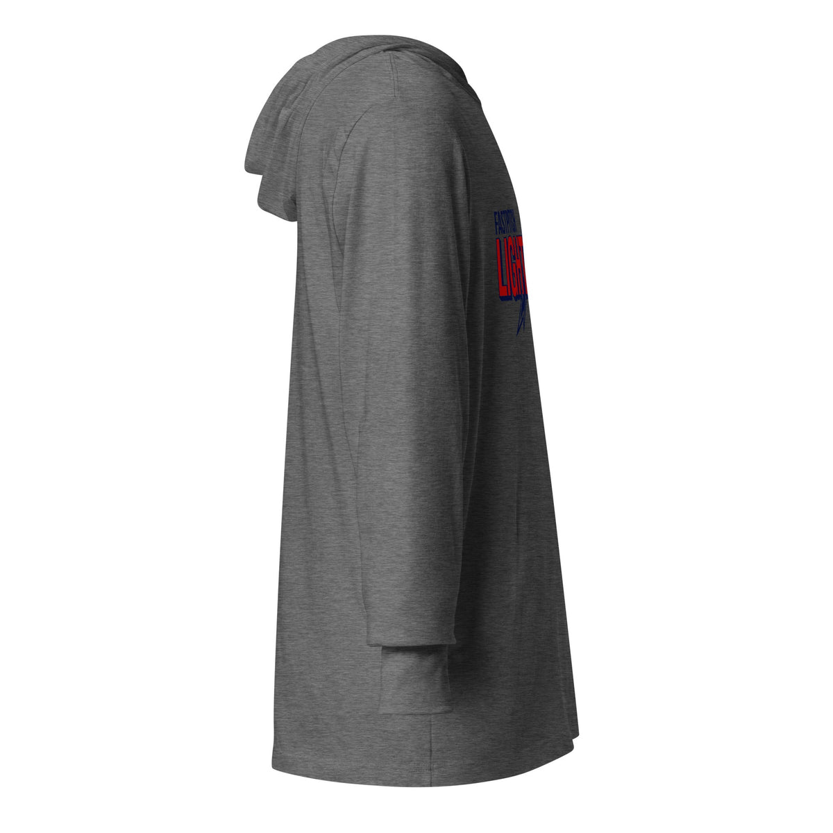 Performance | Hooded Long Sleeve T Shirt | Amherst Lightning Softball | Lightning Logo