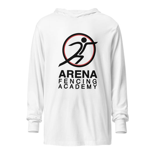 Performance | Hooded Long Sleeve T Shirt | ARENA | AFA Black Logo