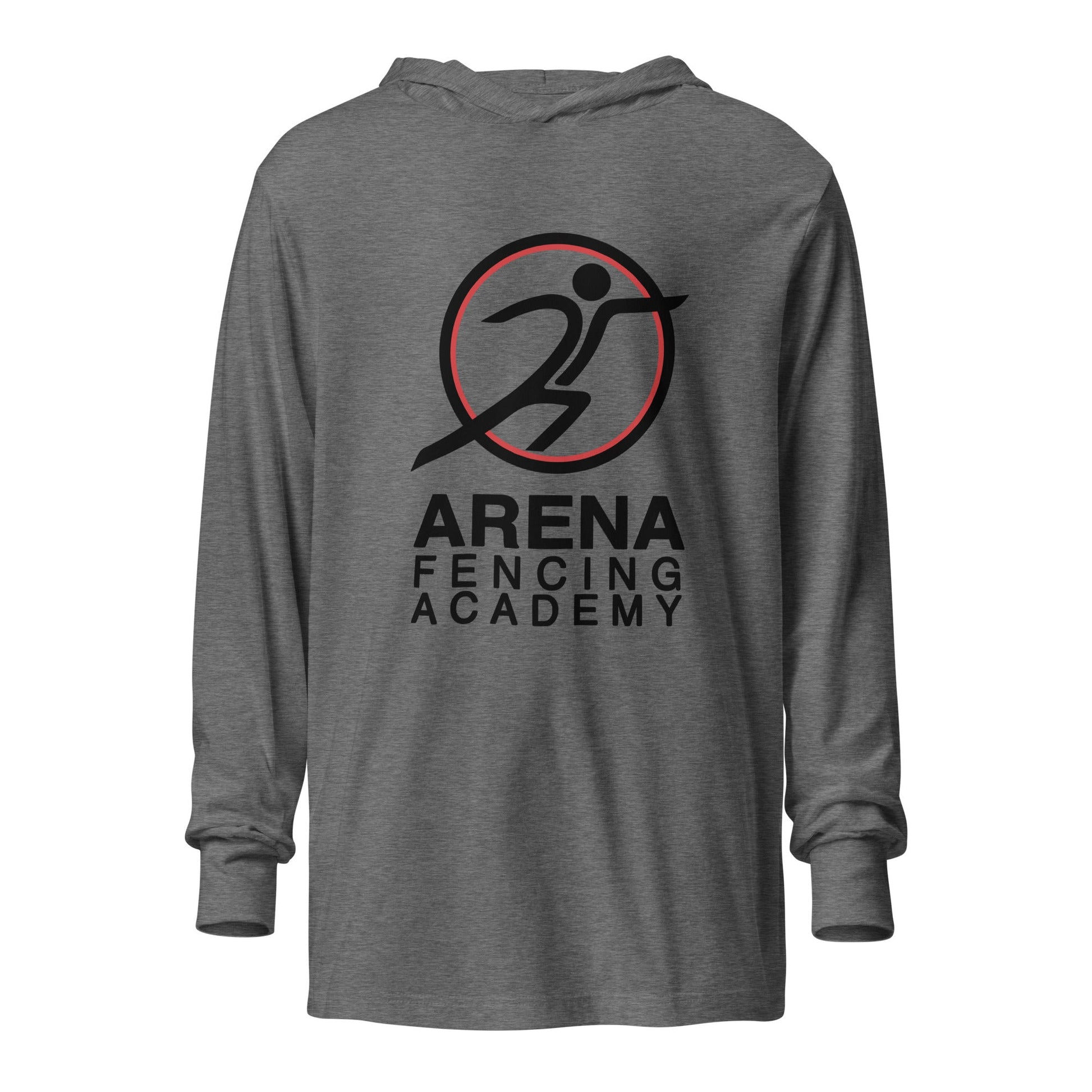 Performance | Hooded Long Sleeve T Shirt | ARENA | AFA Black Logo
