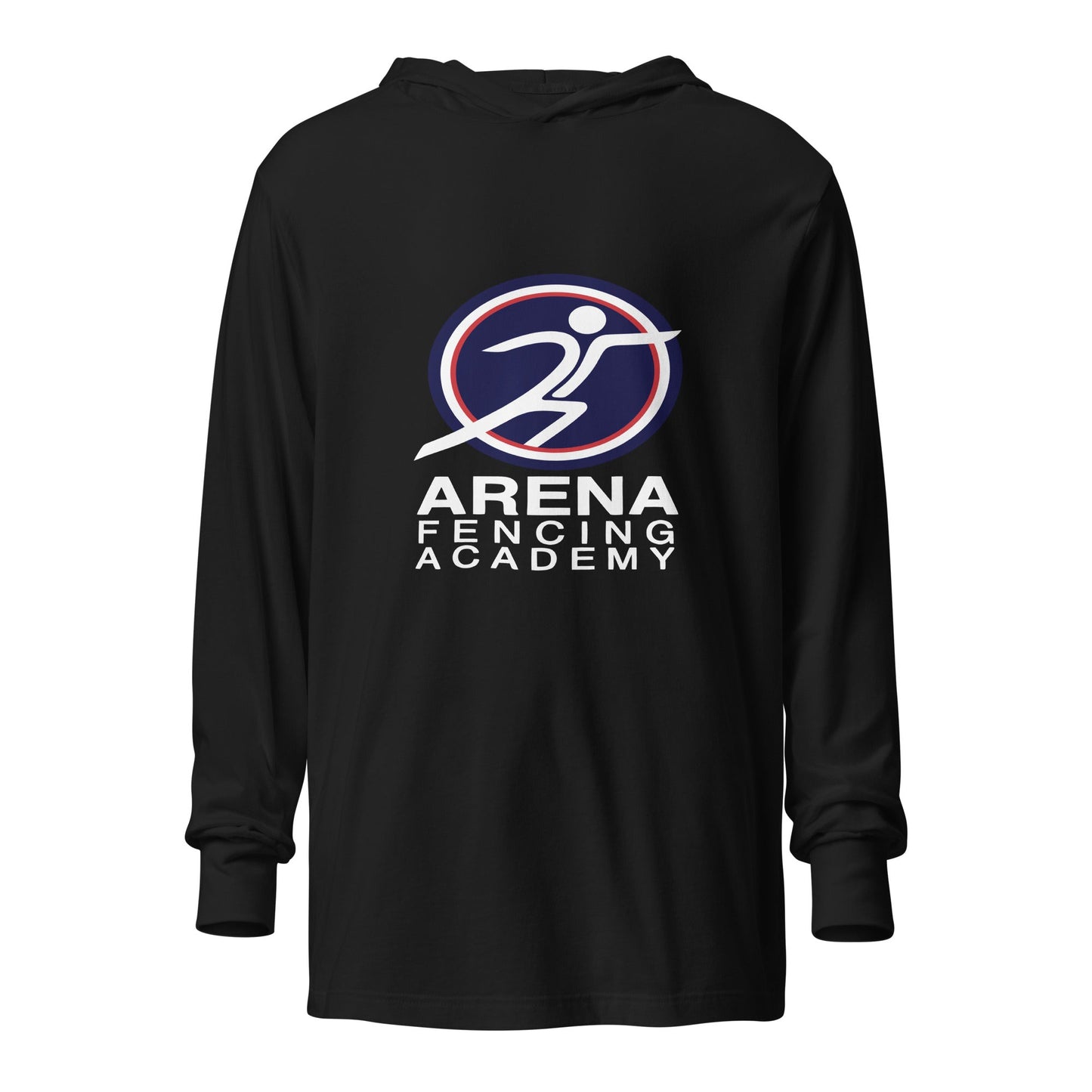 Performance | Hooded Long Sleeve T Shirt | ARENA | AFA White Logo