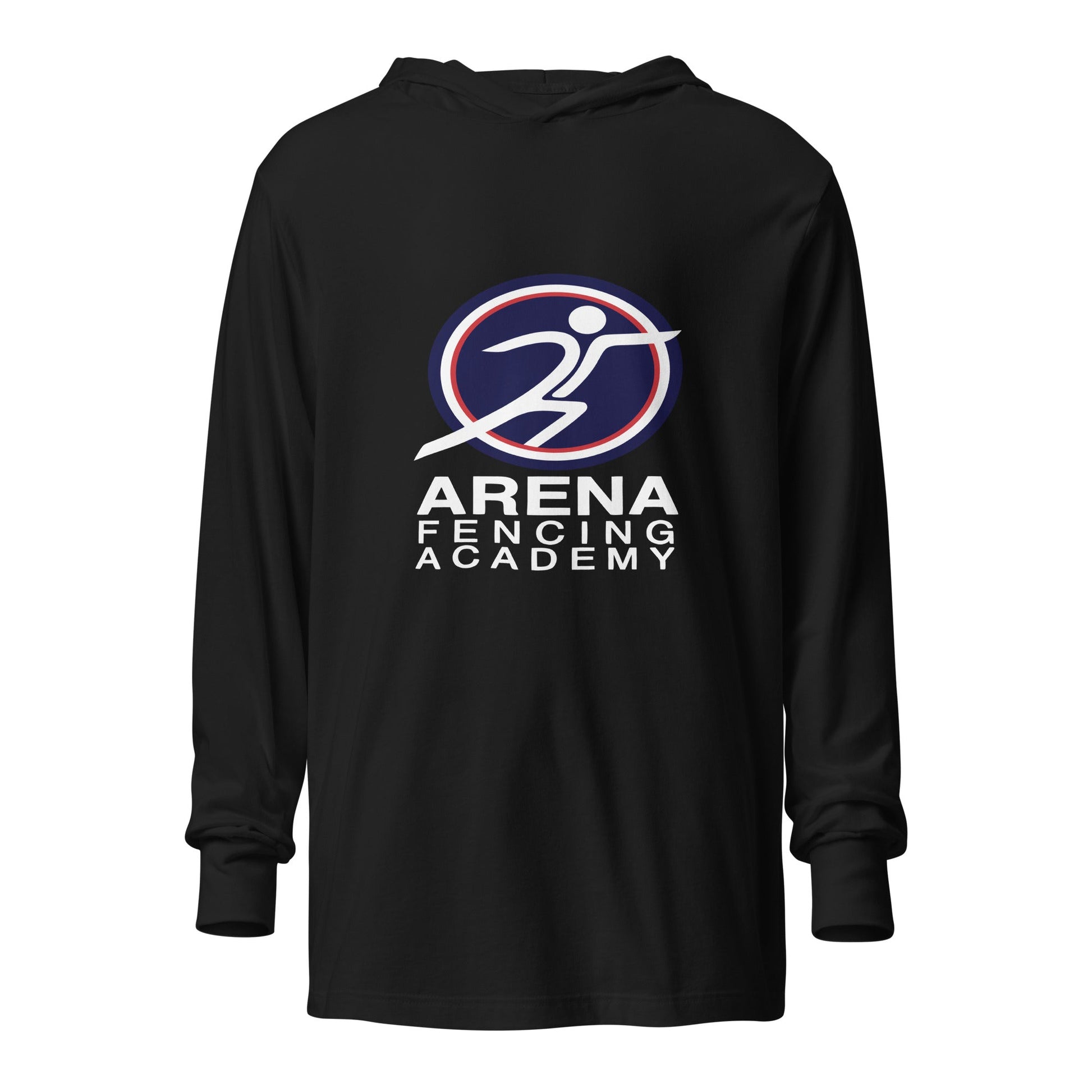 Performance | Hooded Long Sleeve T Shirt | ARENA | AFA White Logo