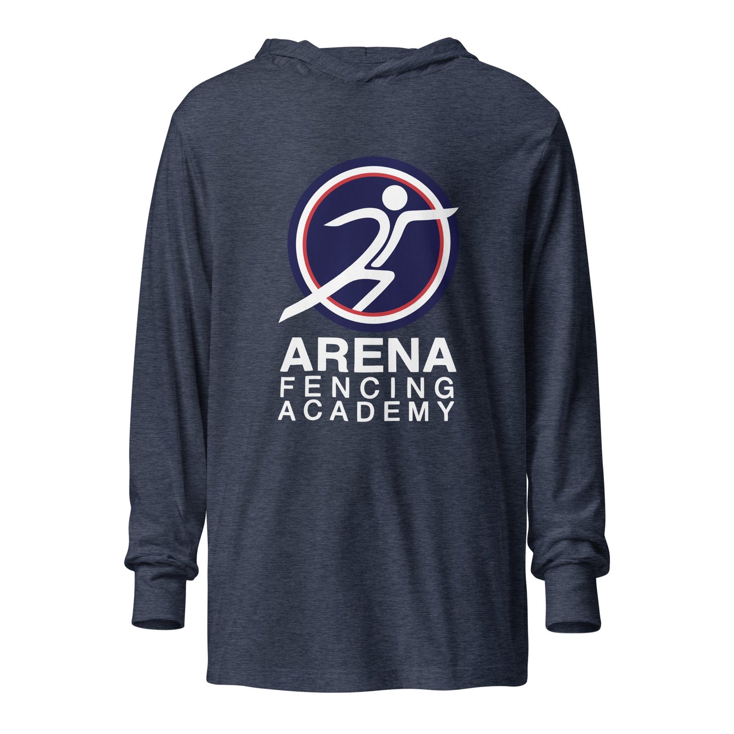 Performance | Hooded Long Sleeve T Shirt | ARENA | AFA White Logo