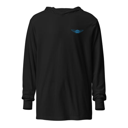 Performance | Hooded Long Sleeve T Shirt | Arizona Lady Lions | Evie Tate Logo