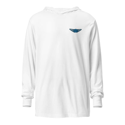 Performance | Hooded Long Sleeve T Shirt | Arizona Lady Lions | Evie Tate Logo