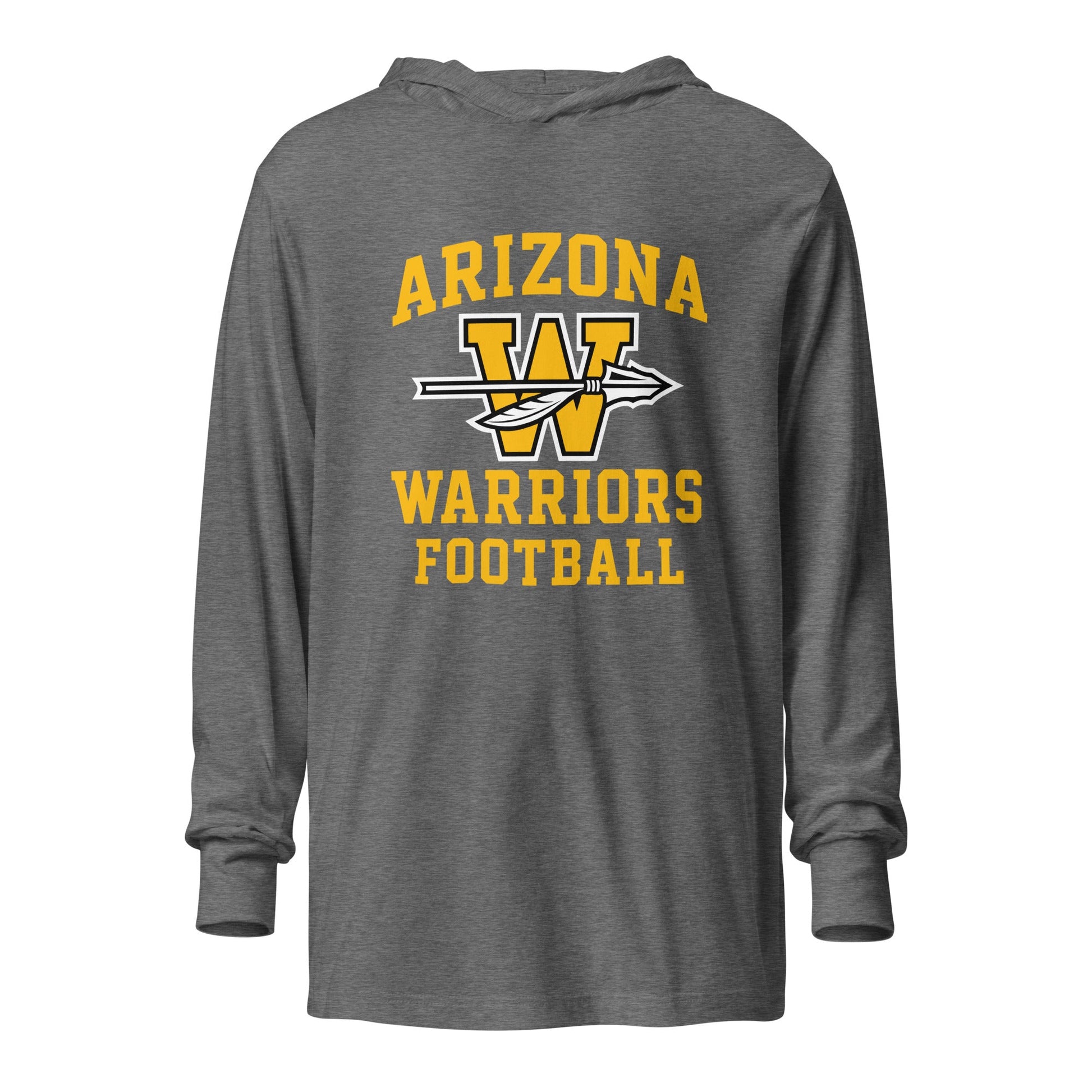 Performance | Hooded Long Sleeve T Shirt | Arizona Warriors Prep Academy | Alt Logo