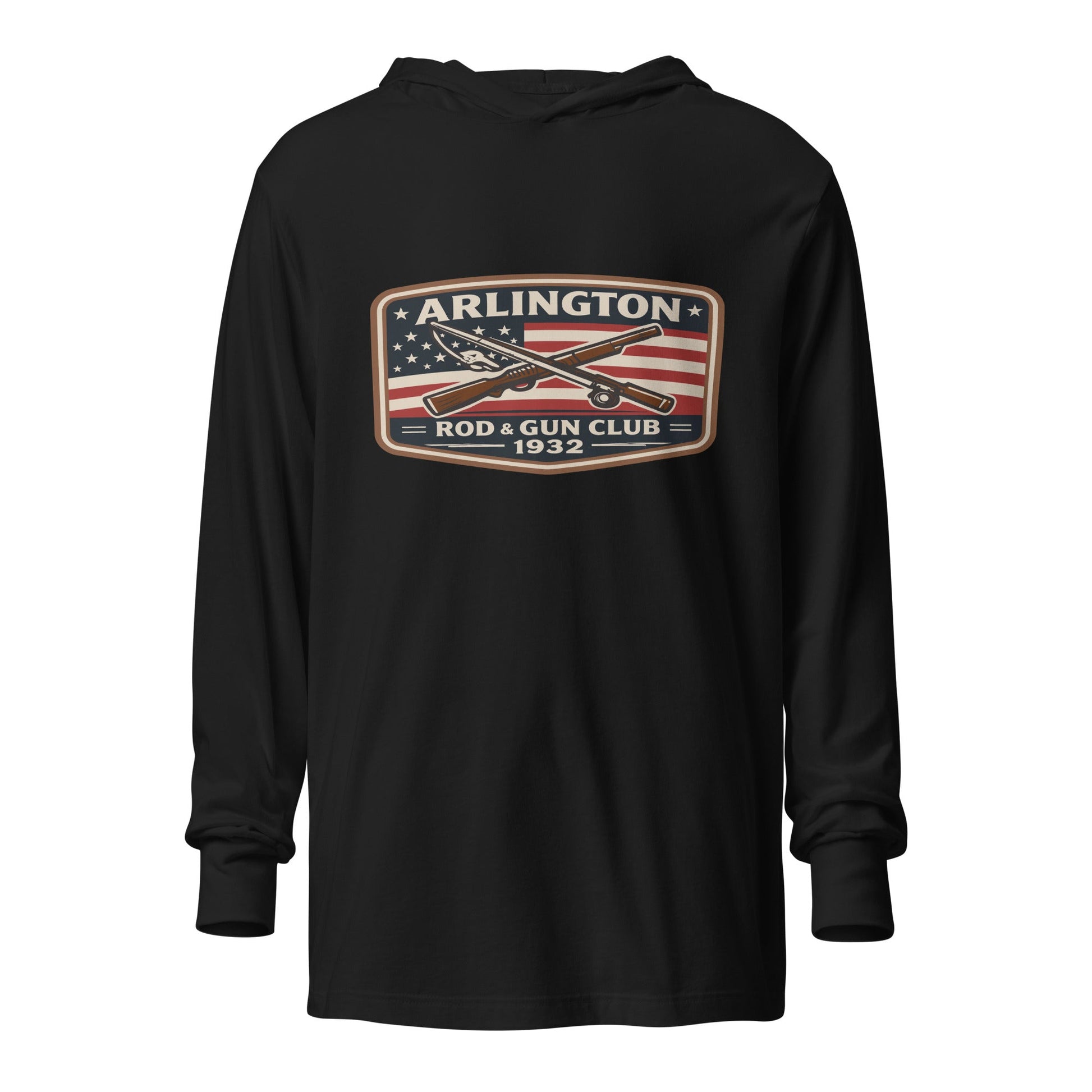 Performance | Hooded Long Sleeve T Shirt | Arlington Rod & Gun Club