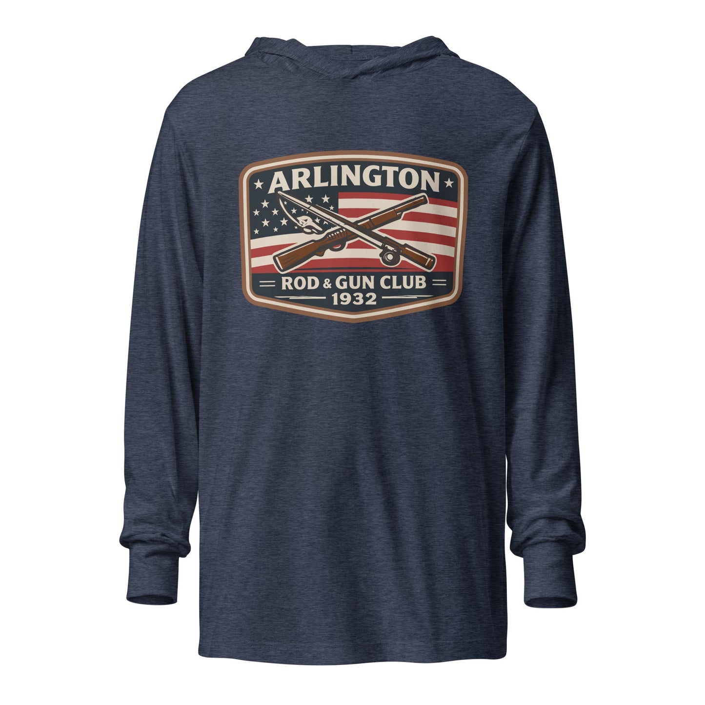 Performance | Hooded Long Sleeve T Shirt | Arlington Rod & Gun Club