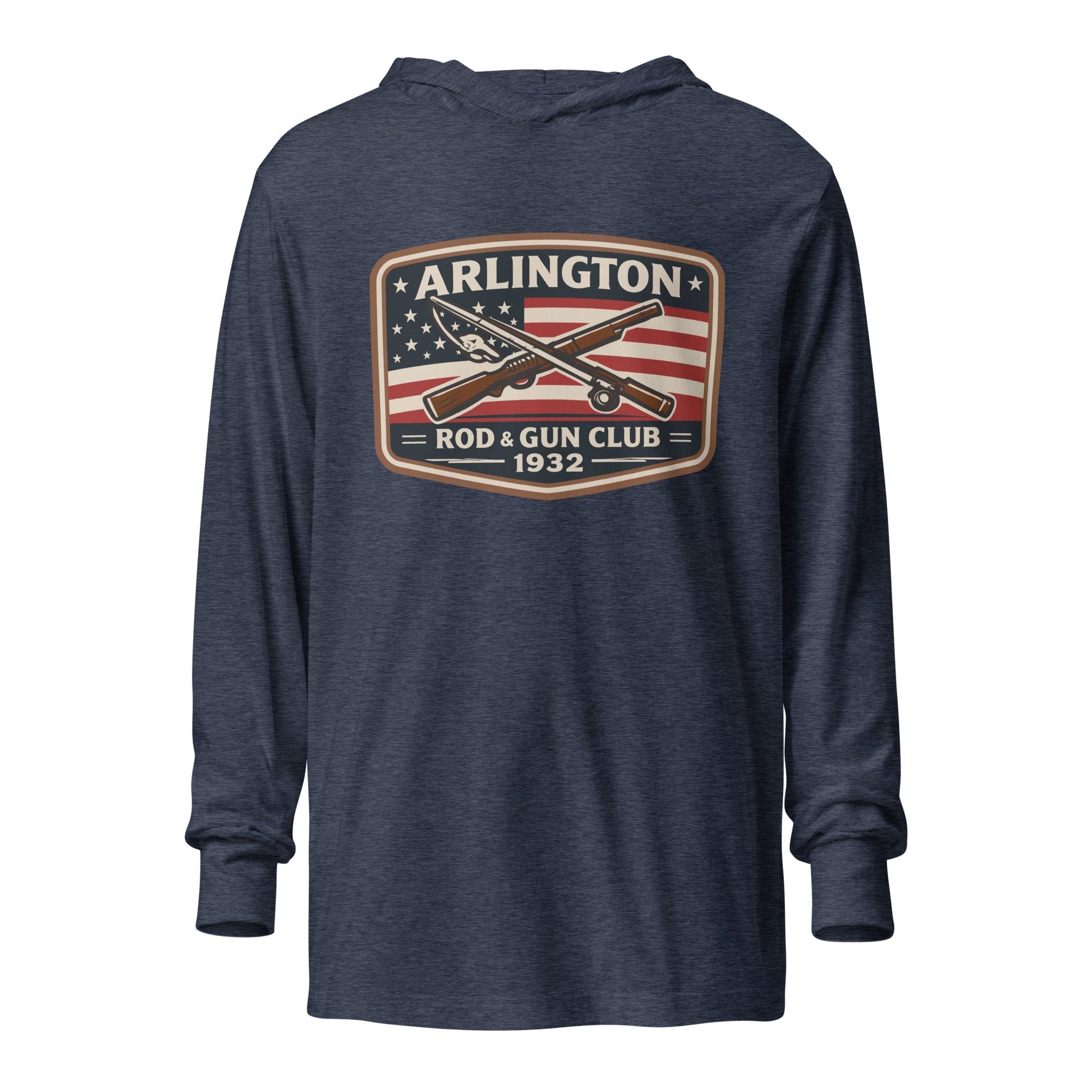 Performance | Hooded Long Sleeve T Shirt | Arlington Rod & Gun Club