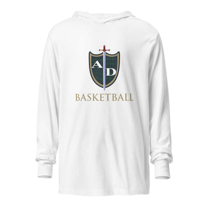 Performance | Hooded Long Sleeve T Shirt | Arma Dei Academy Basketball