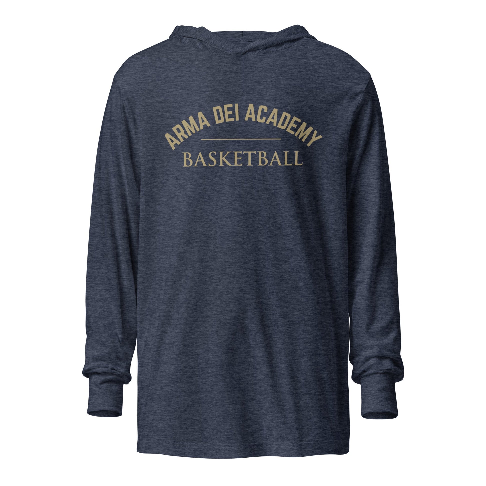 Performance | Hooded Long Sleeve T Shirt | Arma Dei Academy Basketball