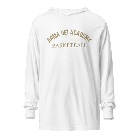 Performance | Hooded Long Sleeve T Shirt | Arma Dei Academy Basketball