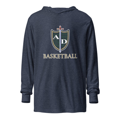 Performance | Hooded Long Sleeve T Shirt | Arma Dei Academy Basketball