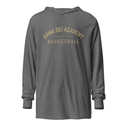 Performance | Hooded Long Sleeve T Shirt | Arma Dei Academy Basketball