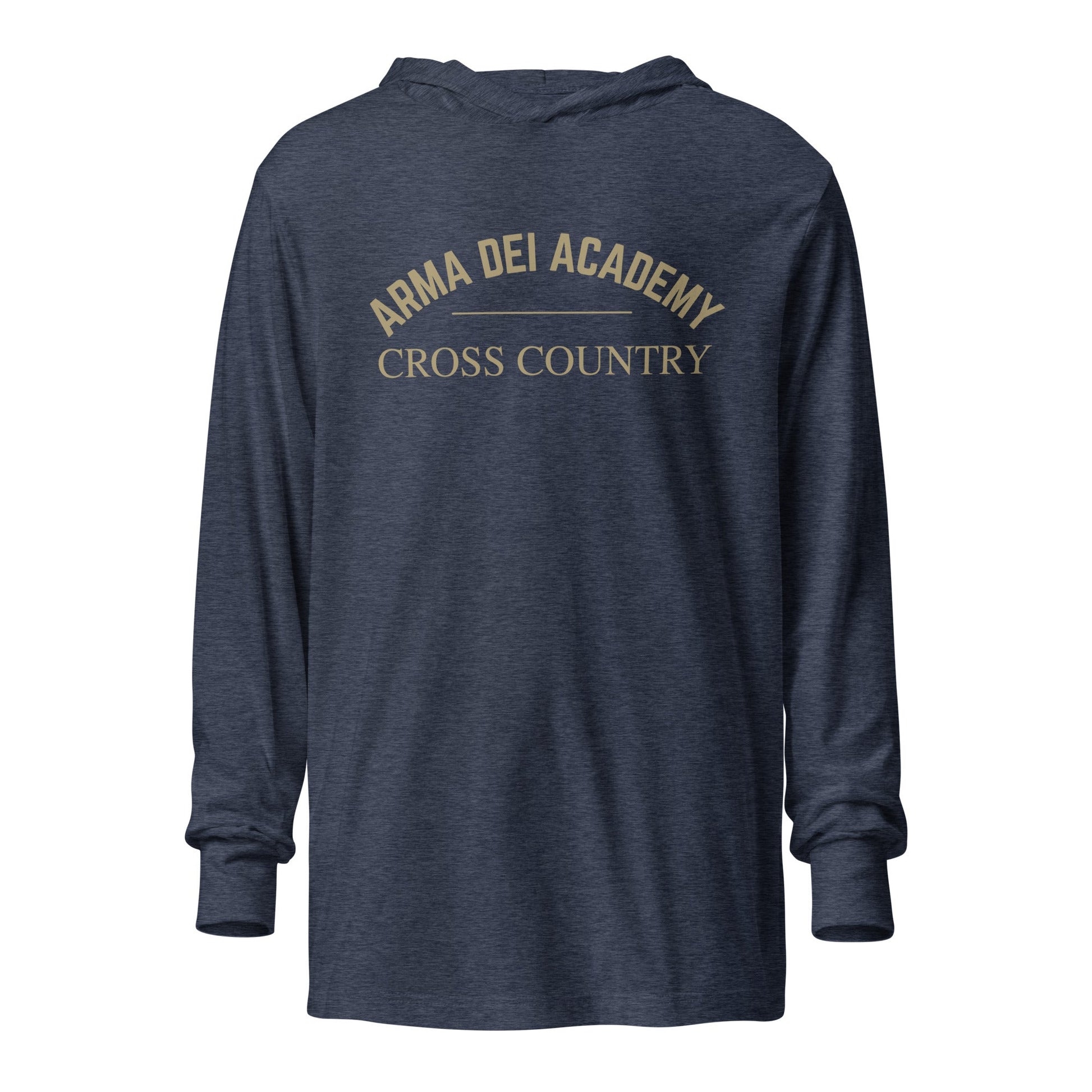 Performance | Hooded Long Sleeve T Shirt | Arma Dei Academy Cross Country