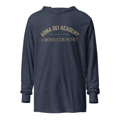 Performance | Hooded Long Sleeve T Shirt | Arma Dei Academy Cross Country