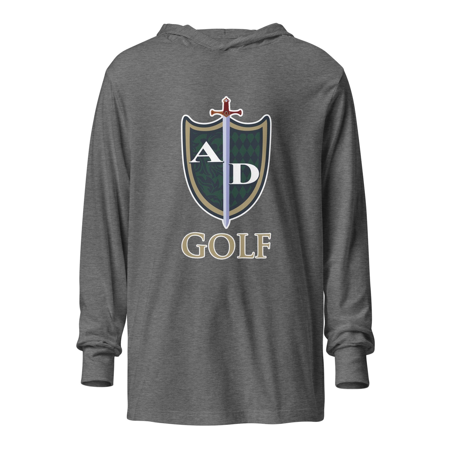 Performance | Hooded Long Sleeve T Shirt | Arma Dei Academy Golf